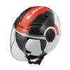 Kaciga LS2 OF562 Airflow Jet Condor belo crno crvena - Image 2
